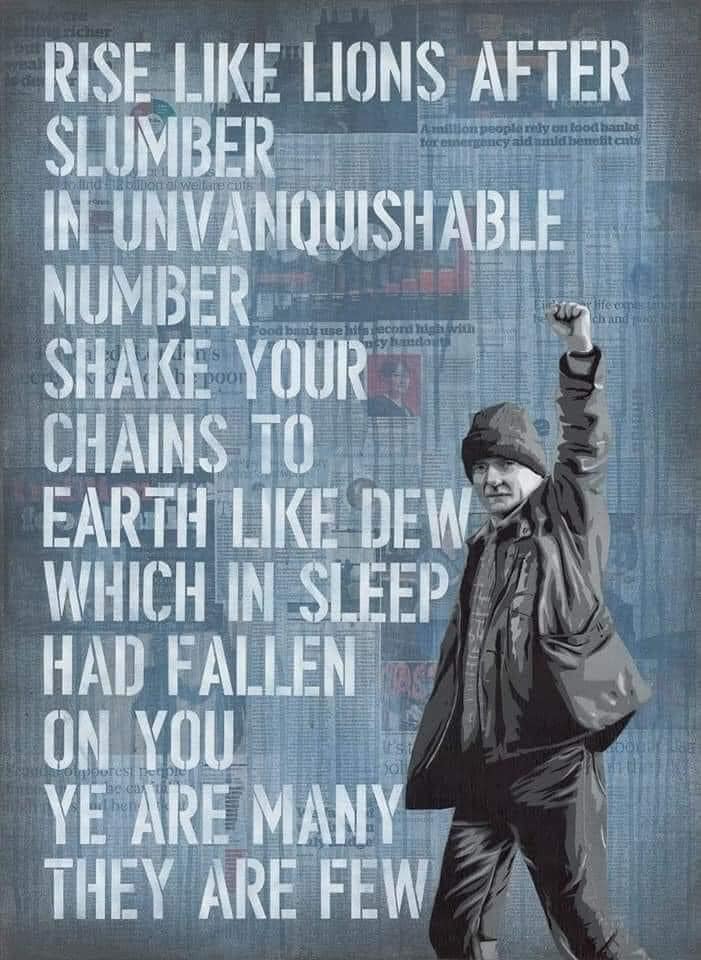 This meme is a photo of a person in a ridiculous pose, with their arms and legs stretched out in all directions. The text "Rise like lions after slumber" is written in a bold, graffiti-style font at the top of the image, while the rest of the text is a quote from William Blake's poem "The Prophetic Book". The image is likely a humorous take on the idea of being inspired by a famous poem, and the person in the photo is probably meant to be a comedic representation of someone who is feeling enthusiastic and energetic.